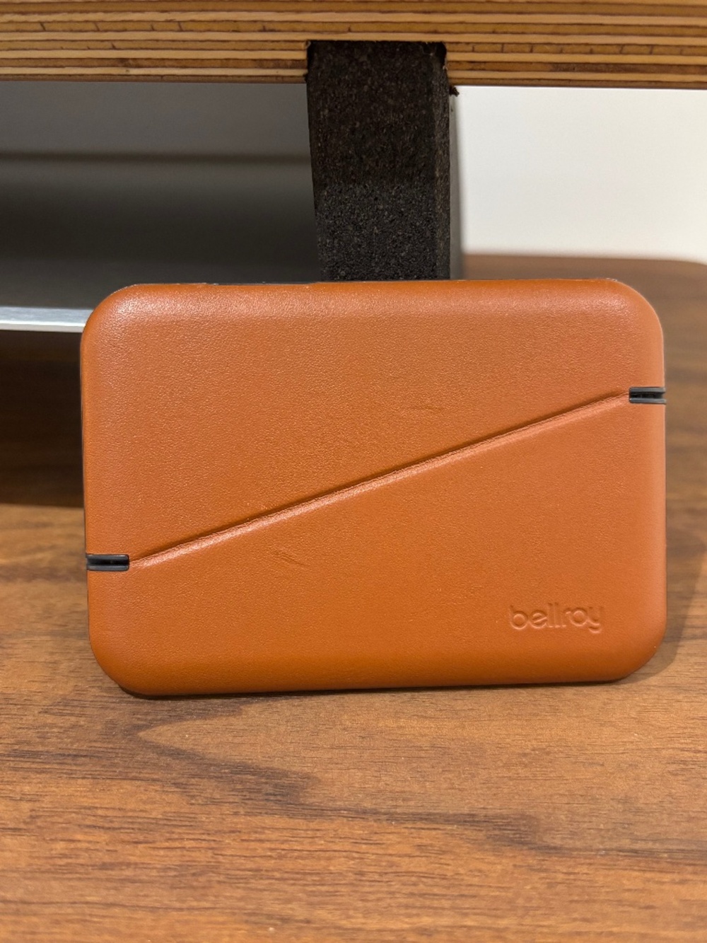 Premium Leather Flip Case (Terracotta)